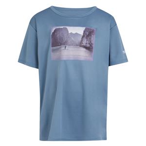 Regatta Kinderen/Kinderen Alvardo VIII Landschap T-Shirt (Koronet Blauw)