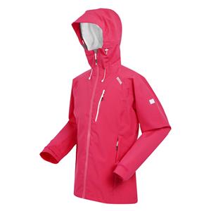 Regatta - Dames Birchdale Waterdichte Shell Jas (Roze toverdrank/wit)