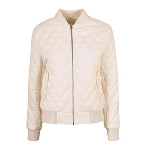 Urban Classics Dames diamond nylon gewatteerd jasje