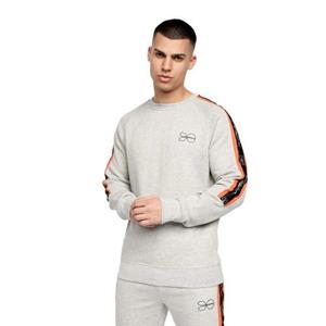Crosshatch Grassmeere-sweatshirt voor heren L grijs