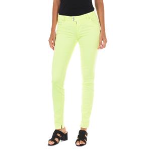 MET Dames lange stretch denim broek 70DBF0518-G291 24-USA geel