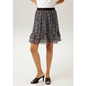 Aniston CASUAL Minirok met een trendy all-over print