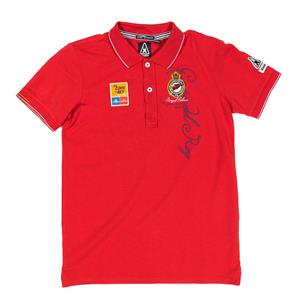 Gaastra Poloshirt met korte mouwen en reverskraag 37700054 voor kinderen 92 rood