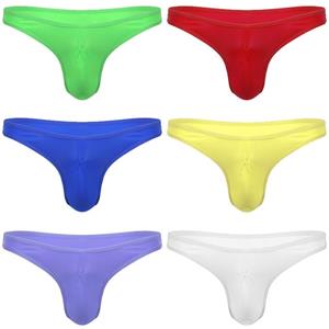 WinYing Heren slips ondergoed Zachte comfortabele driehoekige slips Zwembroek Lingerie M roze