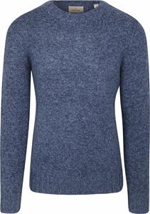 Dstrezzed Crewneck Per Melange Navy