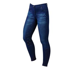 Dublin dames/dames Shona denim rijbroek 14 UK asgrijze kleur