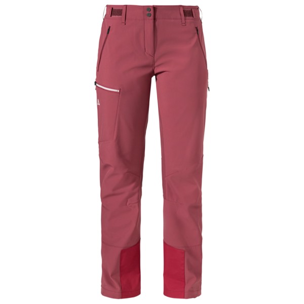 Schöffel - Women's Softshell Pants Matrei - Toerskibroek, rood