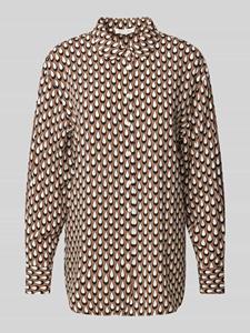 Christian Berg Woman Slim fit overhemdblouse met manchetten