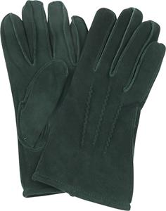 Handschoenen Suitable Suede Handschoen Donkergroen