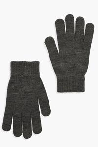 Boohoo Basic Handschoenen, Grijs Gemêleerd