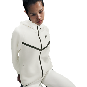 Nike Hoodie met rits voor dames Sportswear Tech Fleece Windrunner - Pale Ivory- Dames, Pale Ivory