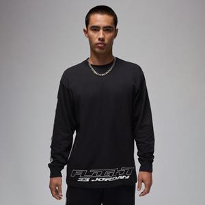 Jordan MVP T-shirt met lange mouwen voor heren - Zwart