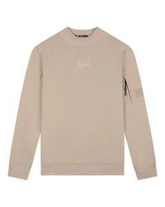 Malelions Men Turtle Patch Sweater | Beige