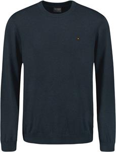 No Excess Pullover crewneck 2 coloured melang night