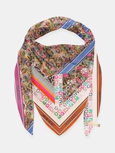 Mucho Gusto  sjaal st. tropez bloemen mg print