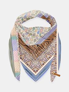 Mucho Gusto  sjaal st. tropez bruine tigerprint