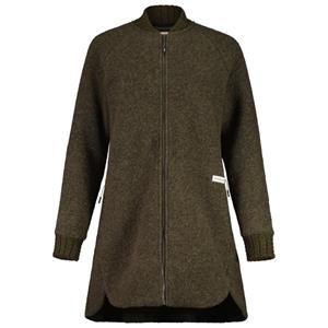 Maloja - Women's WildenM. - Lange jas, bruin/olijfgroen