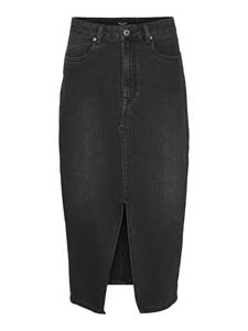 Vero Moda Midi-jeansrok van katoenmix, model 'VERI'