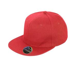 Result Unisex core bronx original flat peak snapback solid colour cap