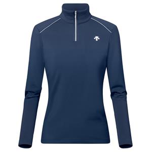 Descente - Women's GB31 T-Neck - Fleecetrui, blauw