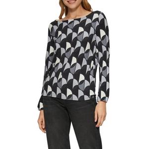 s.Oliver Shirt met lange mouwen met elastische taille