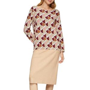 s.Oliver Shirt met lange mouwen met elastische taille