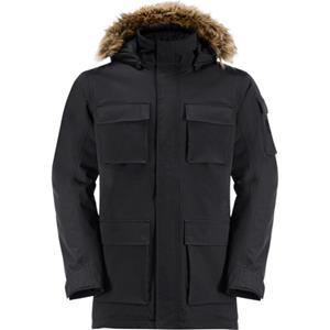 Jack Wolfskin Glacier Canyon Parka Zwart