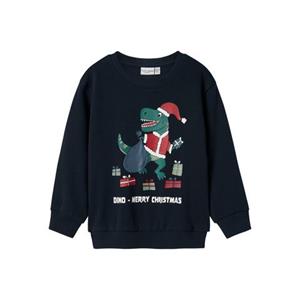 Name It-collectie KERST trui Vismas (dark sapphire)