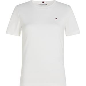 Tommy Hilfiger Curve Shirt met ronde hals CRV SLIM CODY C-NK SS in grote maten, met ronde hals