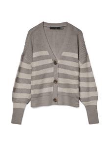 Vero moda Kort gebreid vest met knoopsluiting