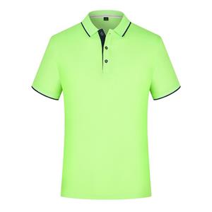 WowClassic Casual zomer effen herenpoloshirt Top Business Polo Heren sportshirts met korte mouwen Blauw Zwart Wit Tops M lichtgroene kleur
