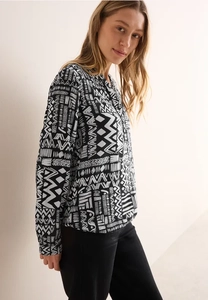cecil Gedessineerde blouse