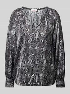 s.Oliver Blouse met lange mouwen met print all-over