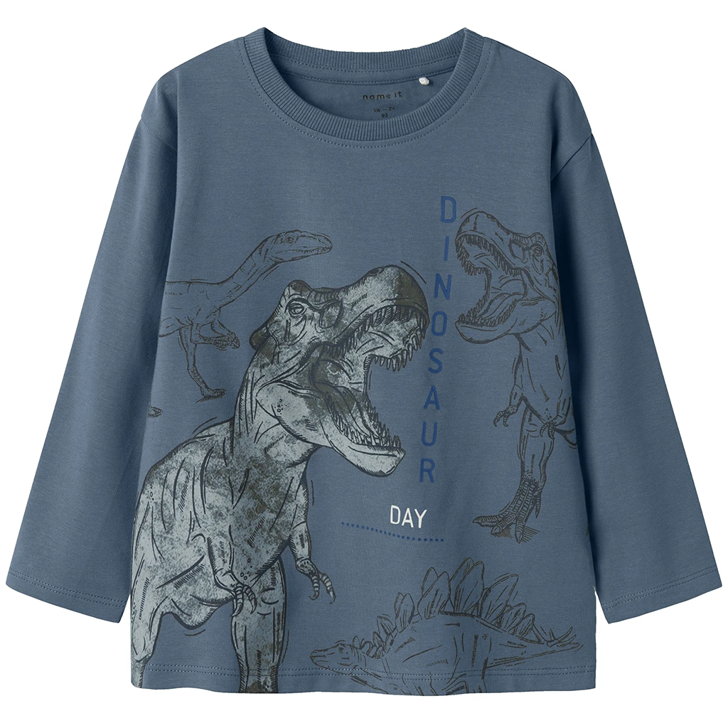 nameit-collectie Name It-collectie Longsleeve Benjamino (china blue)