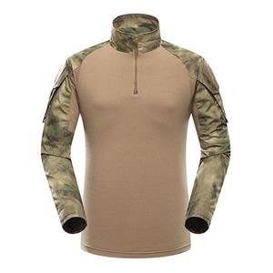 HerSight Heren Camouflage US RU Army Combat Tactical Shirt Katoen Camo Multicam CP Militaire T-shirt met lange mouwen M