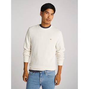Calvin Klein Woven Label Waffle Longsleeve Shirt Heren