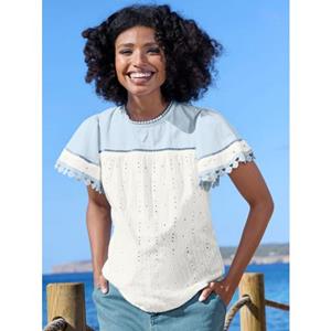 heine Blouse met korte mouwen