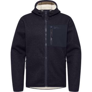 Jack Wolfskin Kaminfeuer Hooded Jacket Men Fleece jack met capuchon Heren 