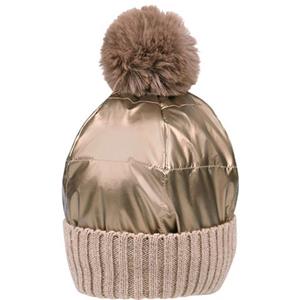 Capelli New York Gebreide muts glanzend, met omslag