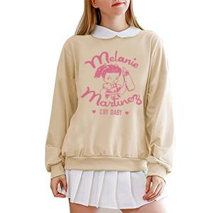 91421224MABNT3F50F Melanie Martinez Cry Baby Sweatshirts Pop Zanger Fans Gift Tienermeisje Nep Tweedelige Drop Schouder Vrouw Hoodie Unisex L