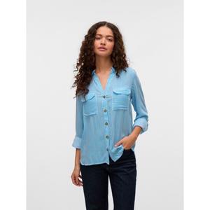 Vero Moda vmbumpy l/s shirt new wvn ga noos 10275283 azure