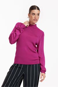 Studio Anneloes Nadia Shiny Pullover 12254 Trui 5100 Magenta