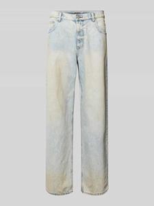 REVIEW Baggy fit jeans in 5-pocketmodel met viscose