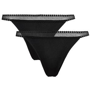 Sloggi Set van 2 tanga's in modal Go Ribbed