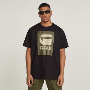 G-Star RAW Burger Box Rain Loose T-Shirt - Zwart - Heren