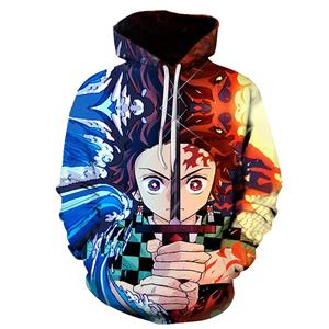 ETST WENDY 011 Herfst Winter Hot Demon Slayer Kids Kinderkleding Hoodie Geschikt Neutraal Leisure Sweatshirt Anime Lange Mouw 2022 100