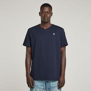 G-Star RAW Base-S V-Hals T-Shirt - Donkerblauw - Heren