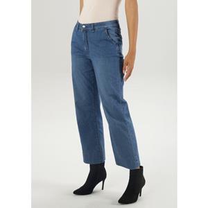 Aniston SELECTED Straight jeans met brede pijpen, reguliere taille