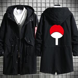 NB Fashion Japanse Anime Sweatshirt Mannen Harajuku Cosplay Kostuum Jas Overjas Capuchon Zwarte Outfits Windjack S