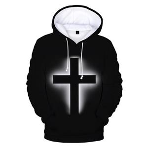 Xiao Xiang Christian Jesus herenhoodie 3D-geprint sweatshirt unisex hooded fashion casual streetwear kruistruien oversized hoodies XXL